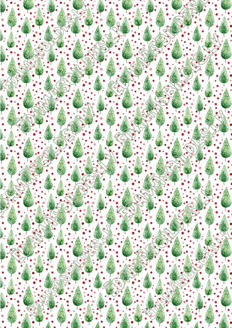 Chocolate Transfer Sheets "Ziemassvētku Nr2" ar apdruku 